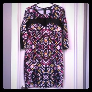 Artsy, sexy, mini cocktail dress!